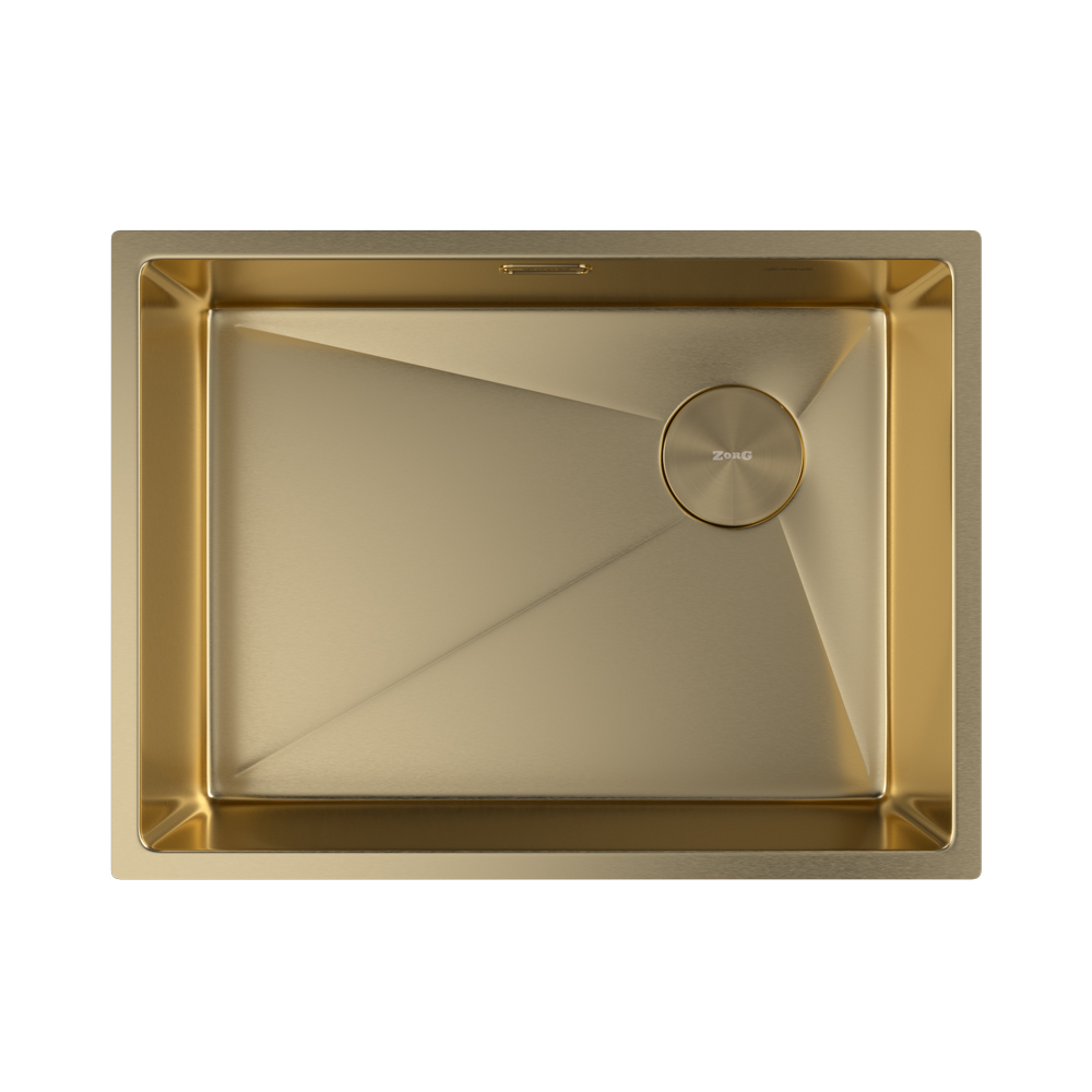 Мойка ZorG ZEROX 59 U / IF SIDE SF PVD GOLD
