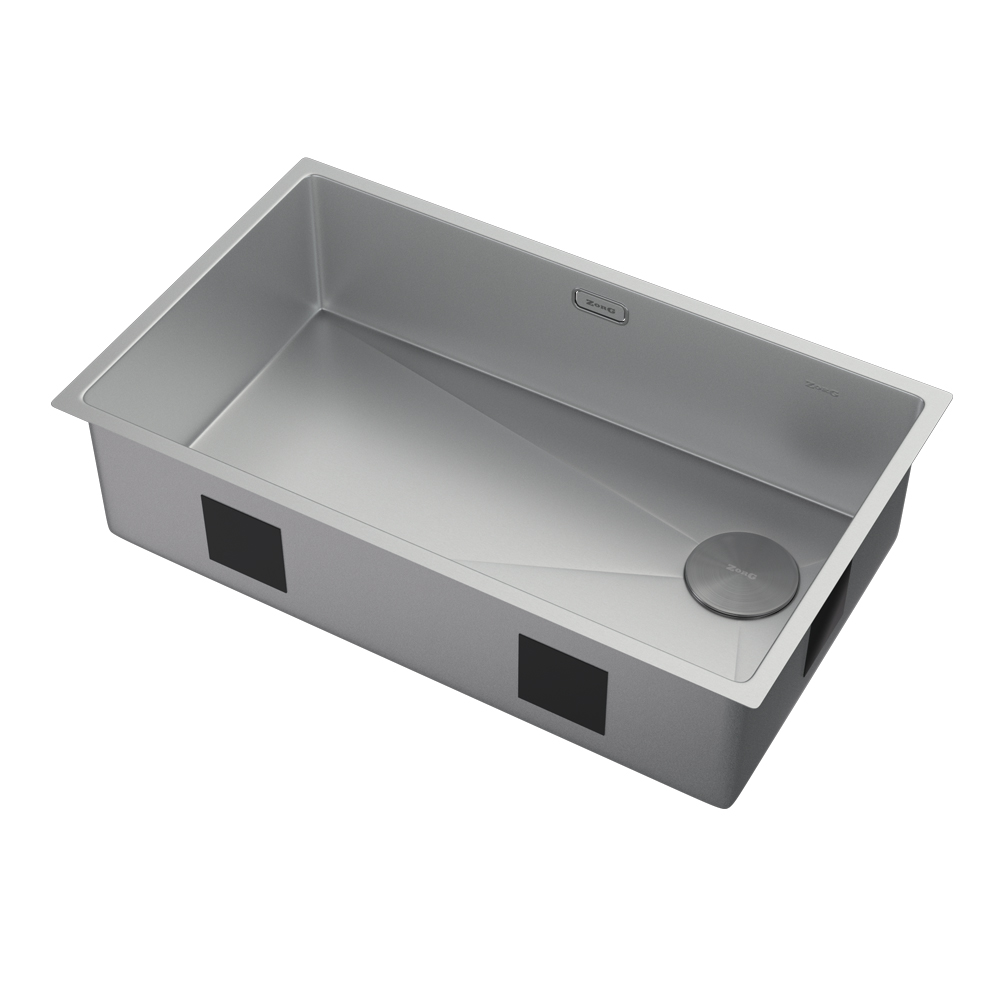 Мойка ZorG ZEROX 74 U / IF SIDE SF ZURINOX STEEL