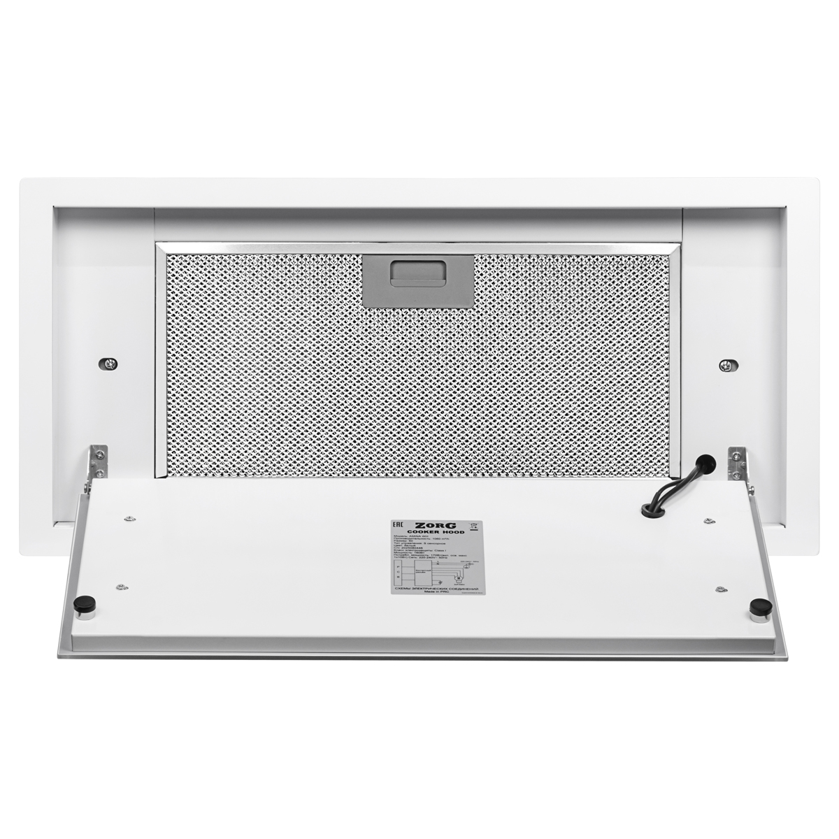 Вытяжка кухонная ZorG AMINA 1060 60 S белая