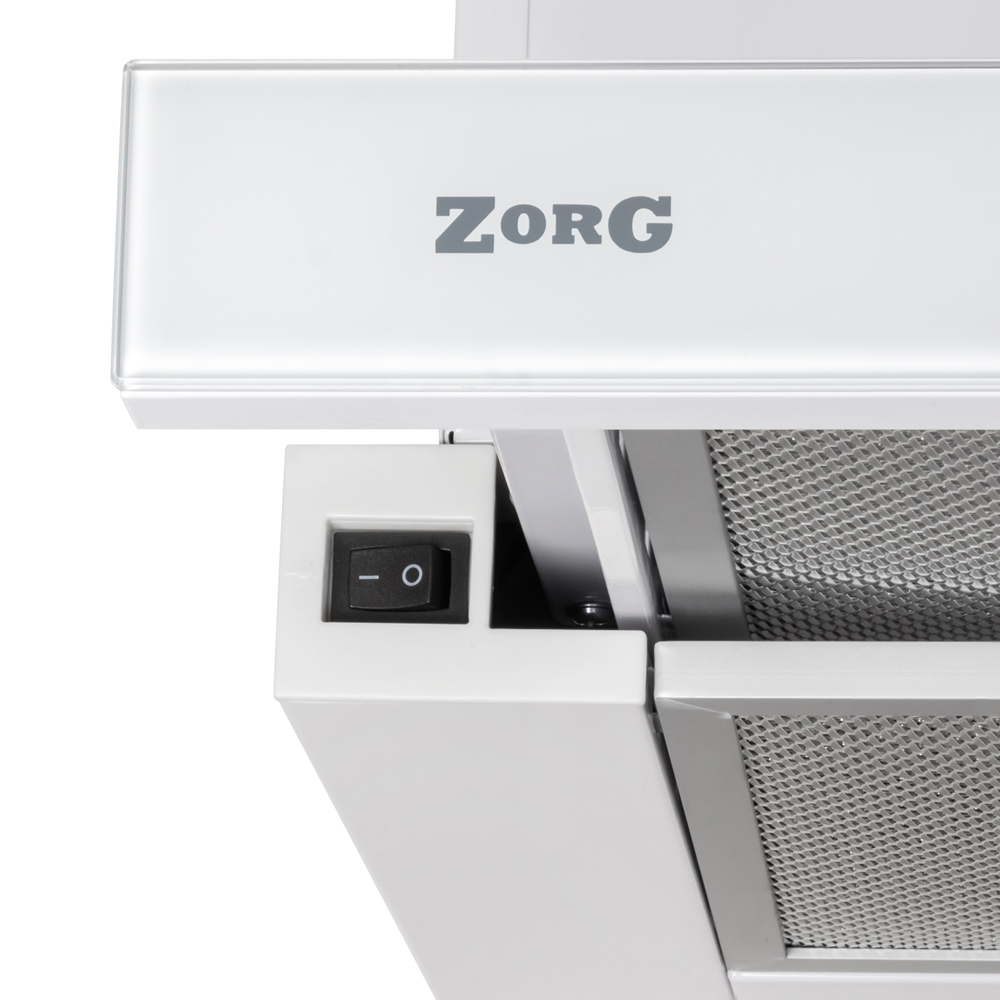 Вытяжка кухонная ZorG SLIM 850 60 M белая