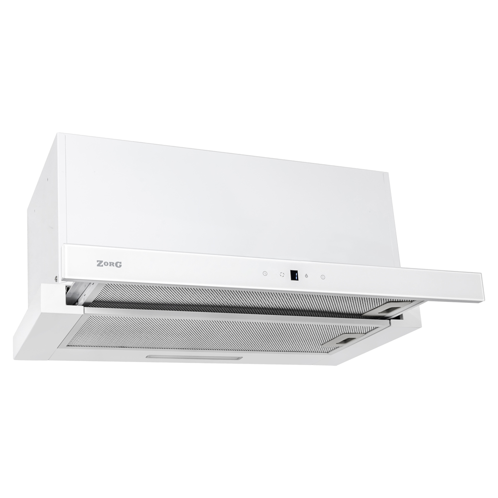 Вытяжка кухонная ZorG TURBO 1260 60 S-GC белая