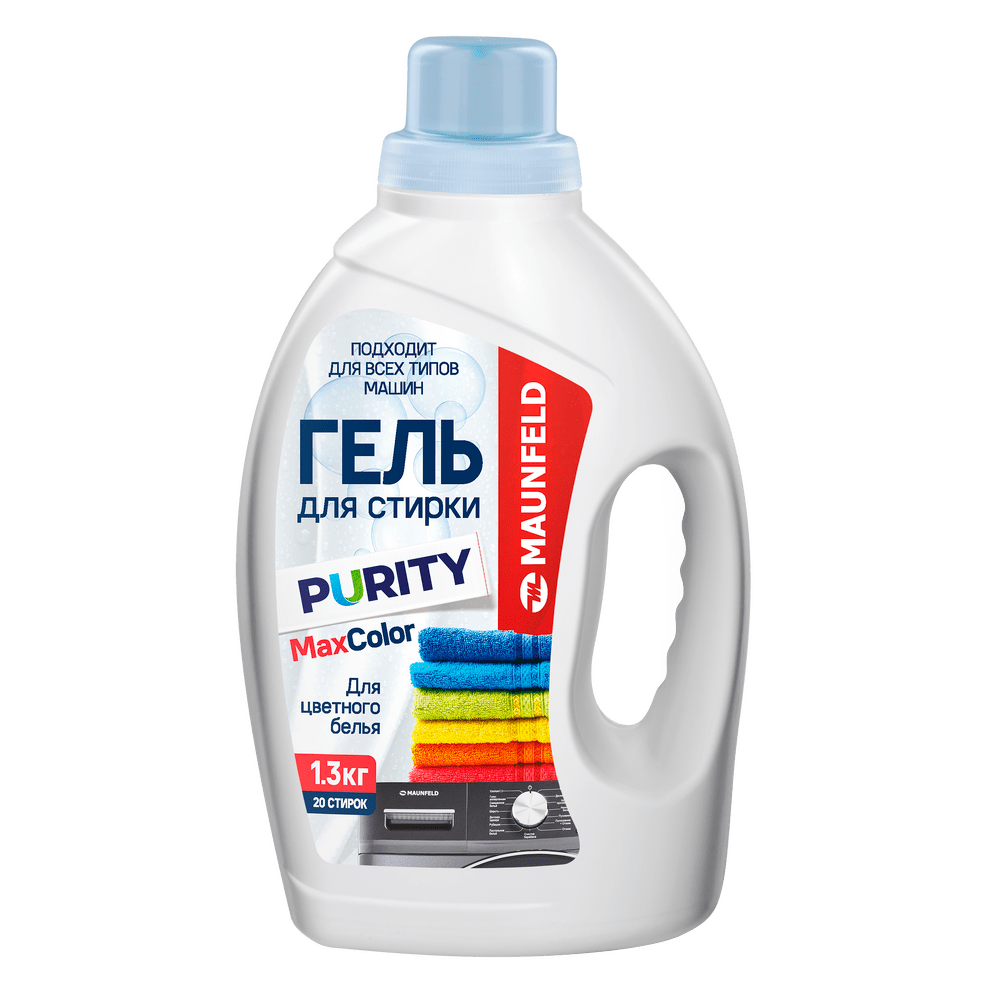 Гель для стирки MAUNFELD Purity Max Color 1300г MWL1300BC