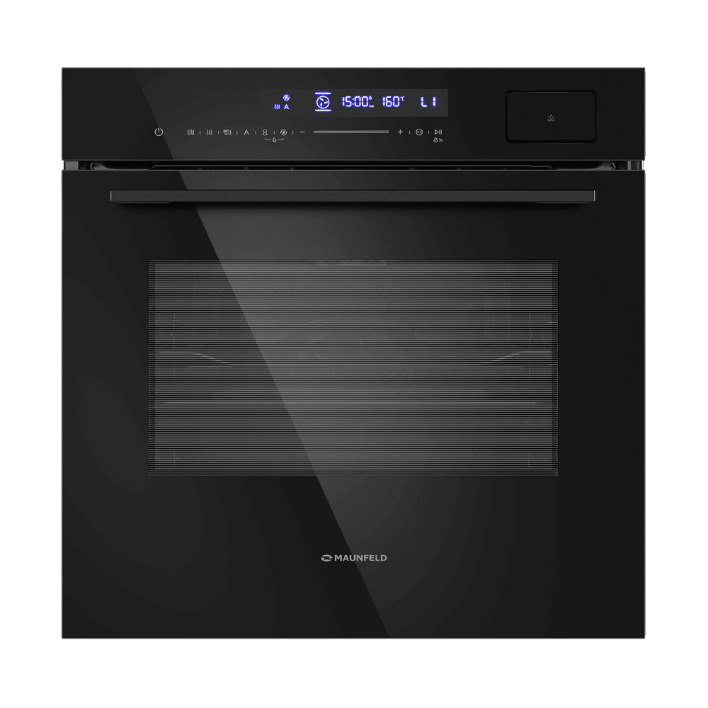 Шкаф духовой электрический с паром MAUNFELD MEOR7216STFB