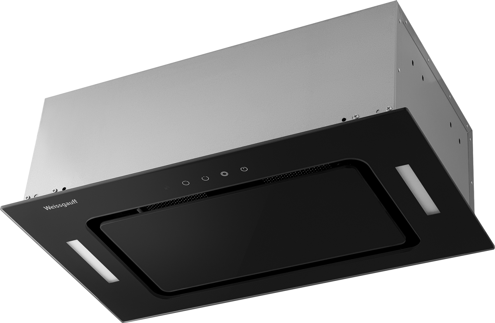 Кухонная вытяжка Weissgauff Intense 600 Touch Black Glass