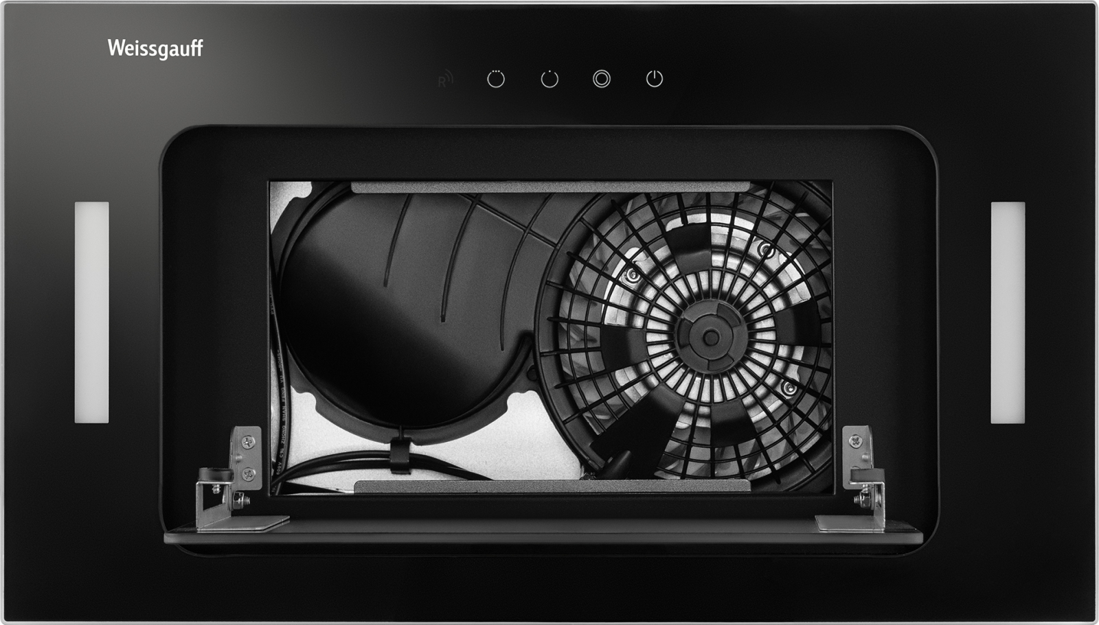 Кухонная вытяжка Weissgauff Intense 600 Touch Black Glass