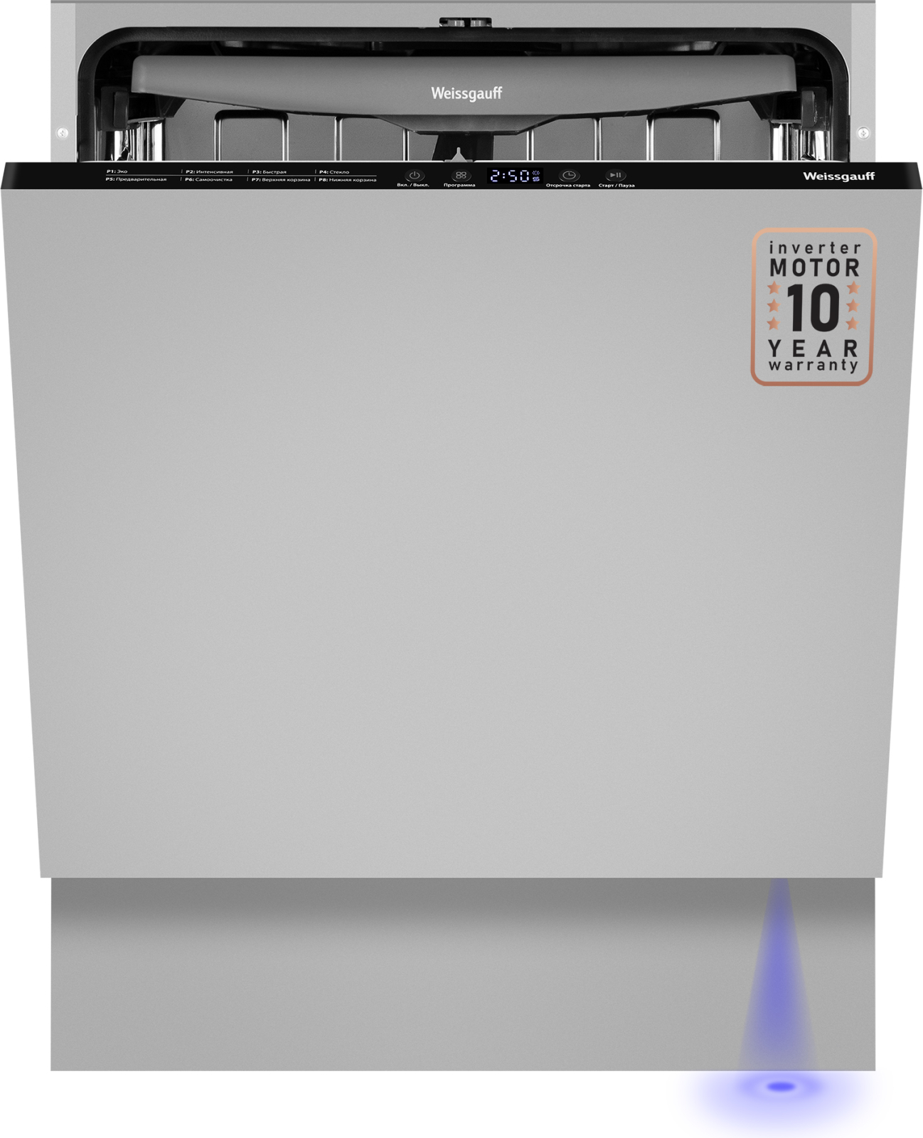 Посудомоечная машина Weissgauff BDW 6038 D Inverter Autoopen
